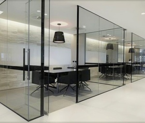 Цілісноскляні перегородки